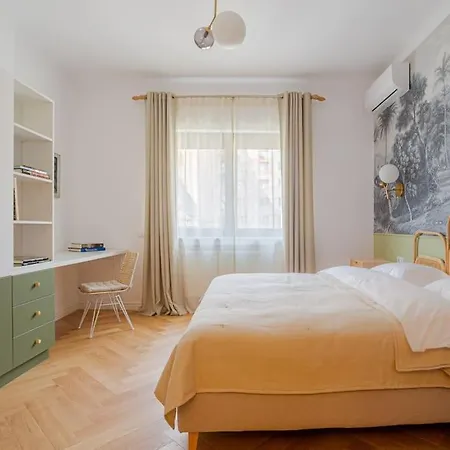 公寓 Designer Signature 2 Bdr Cismigiu Park 80sqm *